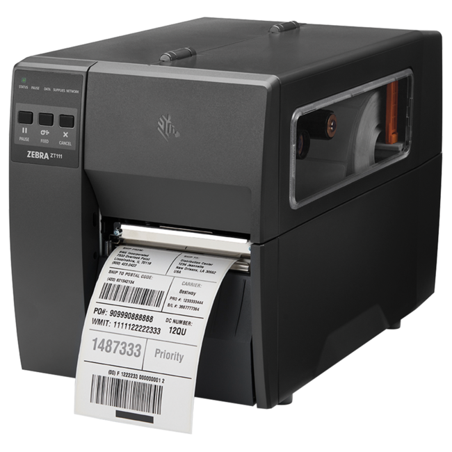 Zebra printer thermal transfer